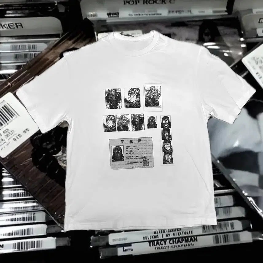 [BUNJANG] Dorohedoro Unofficial T-Shirt / 도로헤도로 비공식 티셔츠 반팔 씹덕티 오타쿠 빈티지 일본 애니 고스