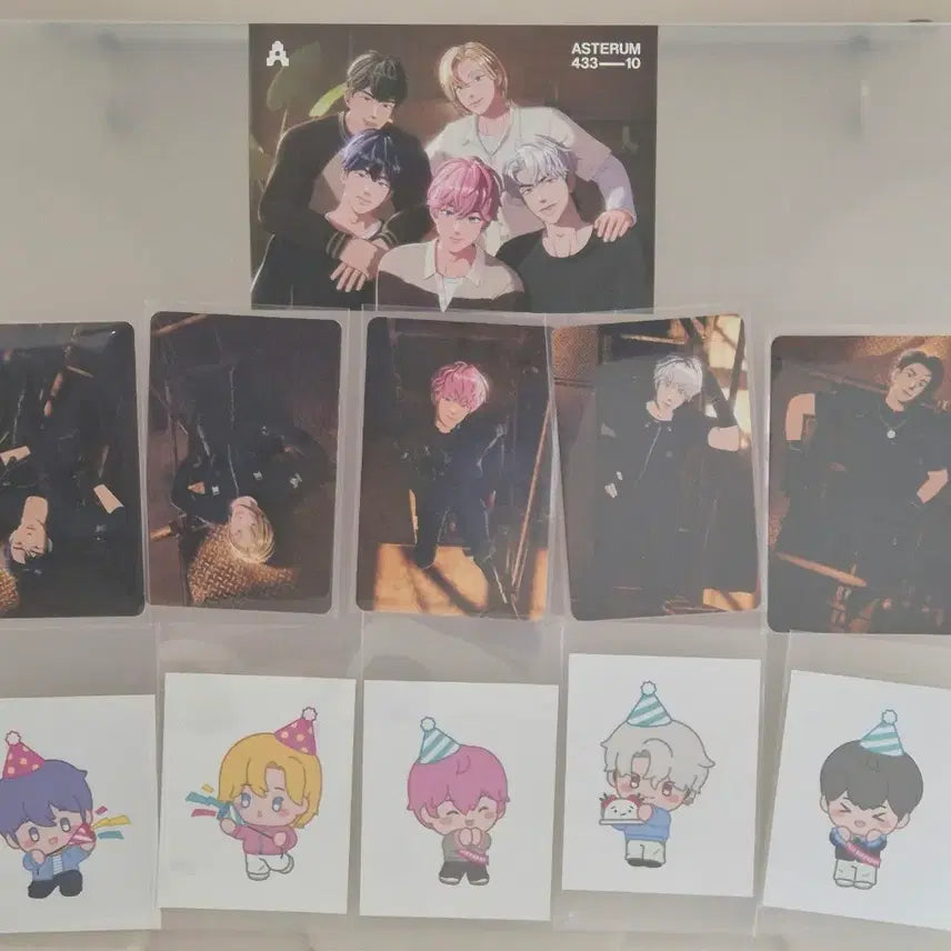 [BUNJANG] Sip Cafe Postcard + Photocard + Birthday Sticker Bundle Set / 십카페 엽서+포카+생일스티커 일괄