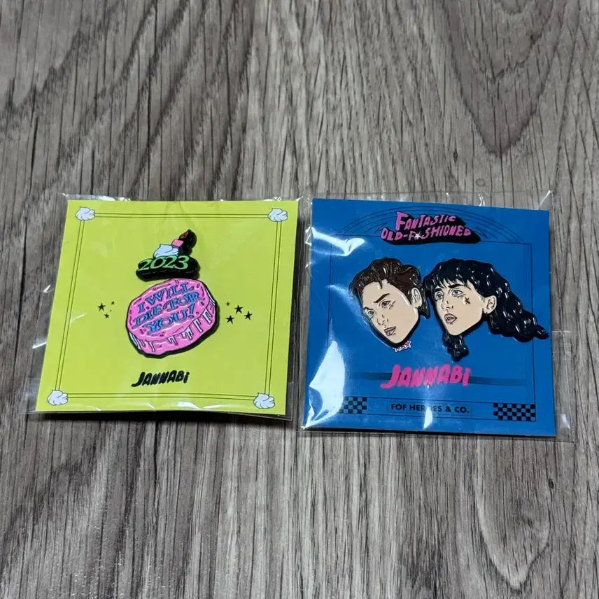 [BUNJANG] Jannabi Panolpa Badge Set / 잔나비 판올패 뱃지