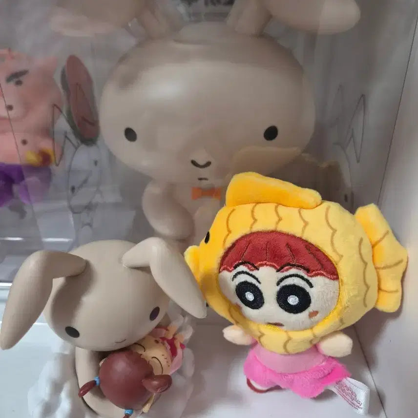 [BUNJANG] Glass Mood Lamp &amp; Figurine Bundle / 유리 무드등 유리피규어 인형일괄