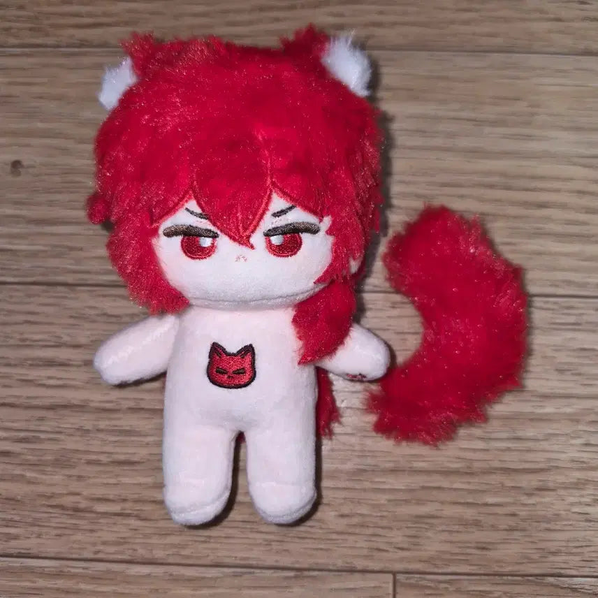 [BUNJANG] Genshin Impact Diluc Unofficial Plush Dolls (20cm, 10cm) Bundle Set / 원신 다이루크 비공식 솜깅 솜인형 20cm 10cm 일괄