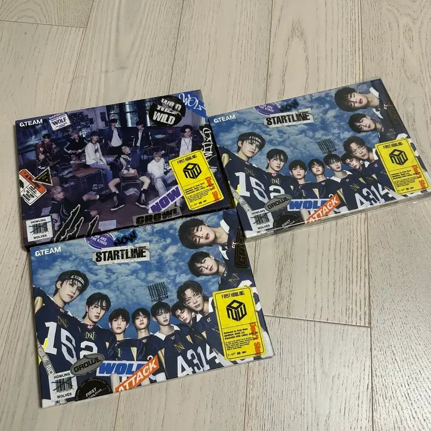 [BUNJANG] &amp;TEAM Work;er;a;y First Howling Bundle Set Photocard Excluded / 일괄 앤팀 워크라이 first howling &amp;TEAM 앨범 포카X