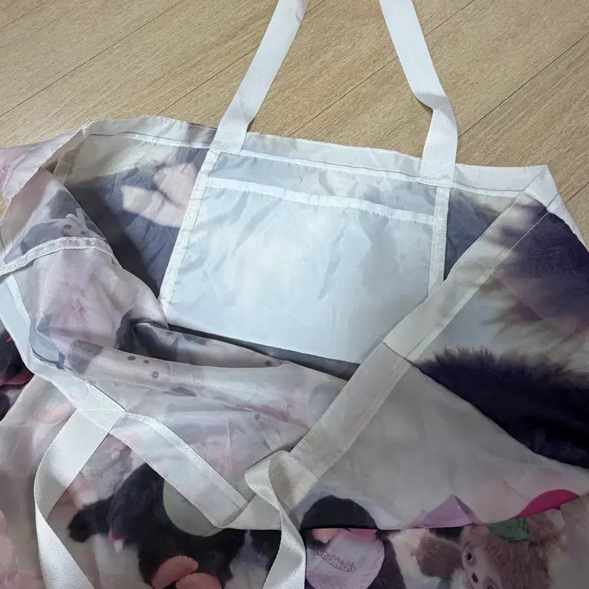 [BUNJANG] Monchhichi Nylon Shoulder Bag / 몬치치 가방