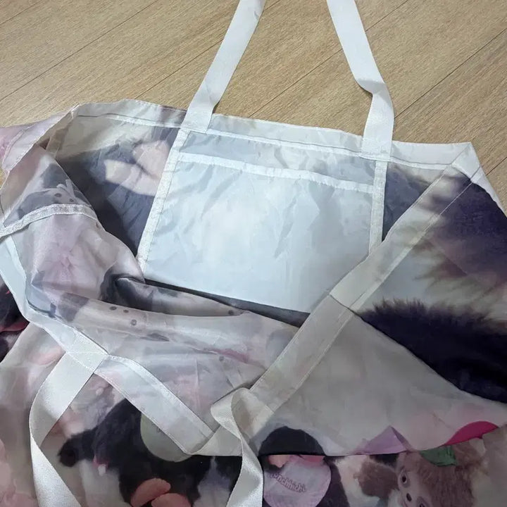 [BUNJANG] Monchhichi Nylon Shoulder Bag / 몬치치 가방