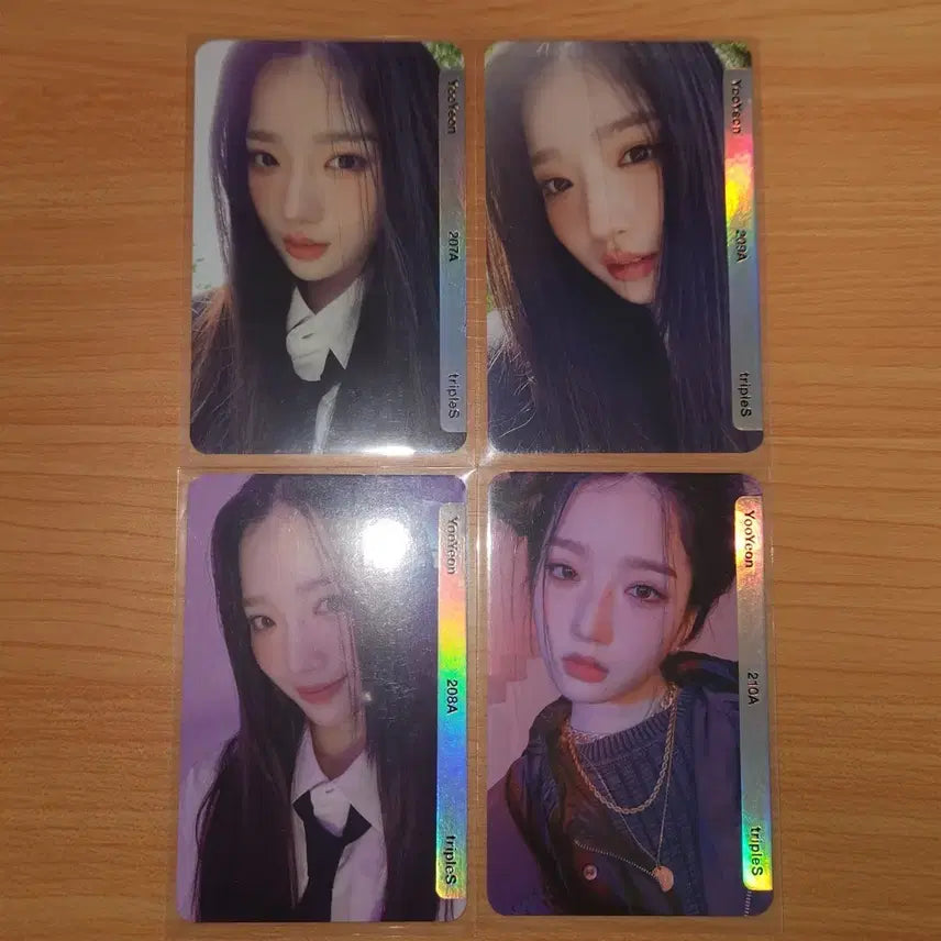 [BUNJANG] tripleS AAA Kim Yooyeon Real Album Object Bundle Set / 트리플에스 AAA 유연 김유연 실물 앨범 오브젝트 일괄