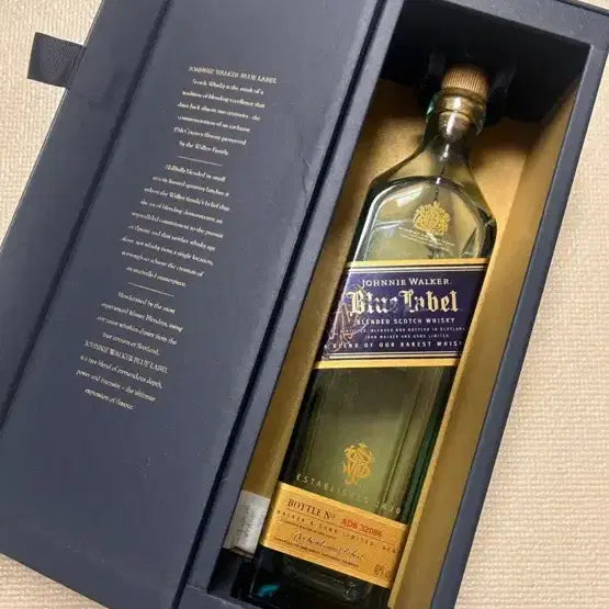 [BUNJANG] Johnnie Walker Blue Label Empty Bottle / 조니워커 블루 공병 1병 판매합니다!