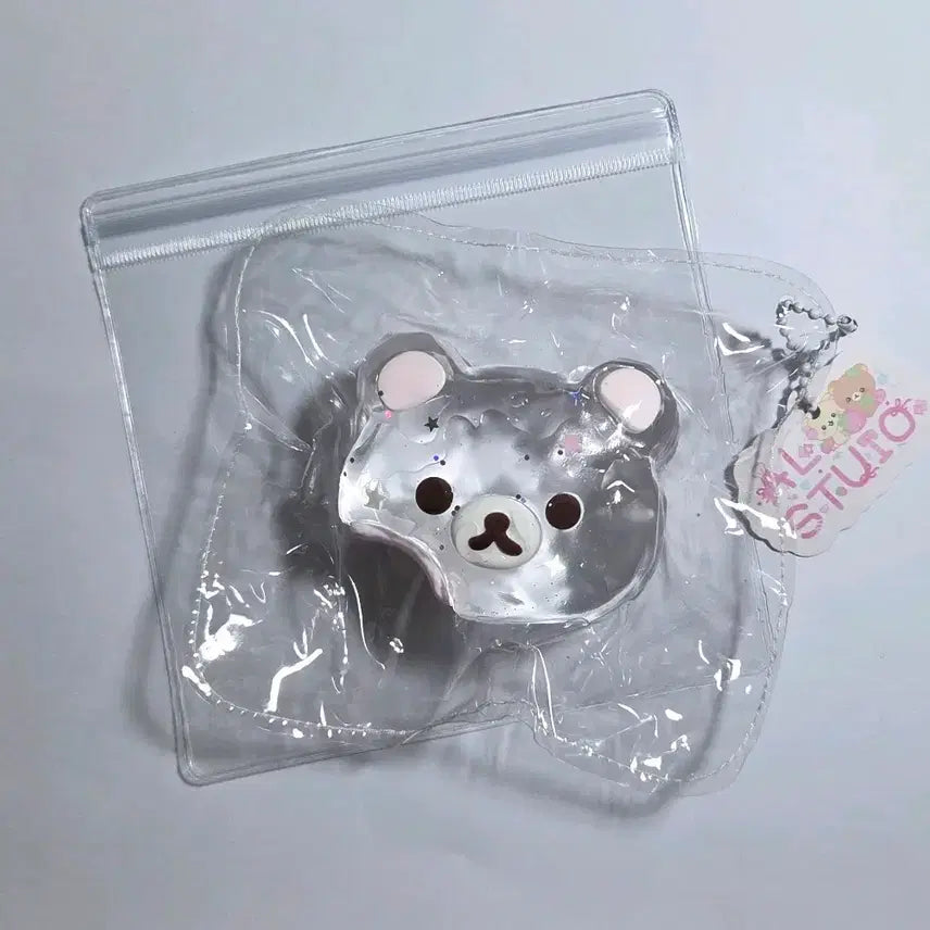 [BUNJANG] Arong Shop Transparent Kuma / 아롱샵 투명 쿠마(새상품)