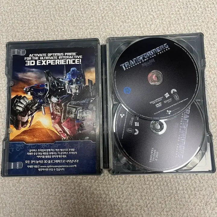 [BUNJANG] Transformers Limited Edition DVD 3-Set / 트랜스포머 한정판 DVD 3종 세트