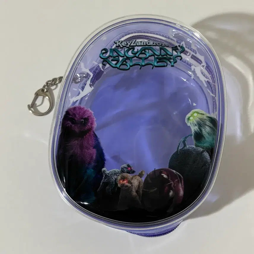 [BUNJANG] SHINee Key Keyland Uncanny Valley Check-in Gift PVC Pouch / 샤이니 키 콘서트 키랜드 언캐니밸리 사첵 기프트 pvc 파우치