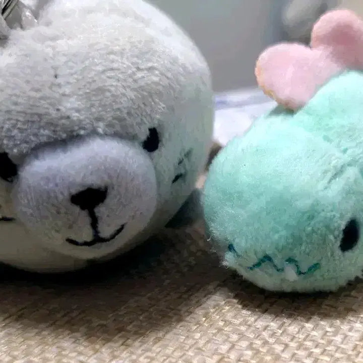 [BUNJANG] Fish Plush Keychain Set (4 Types) / 물고기 인형 키링 4종 판매