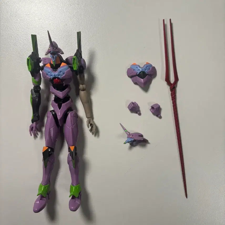 [BUNJANG] Evafram + Blocky Evangelion Unit-01 Figure Bundle / 꿀매물 에바프레임+(블로키 서비스)