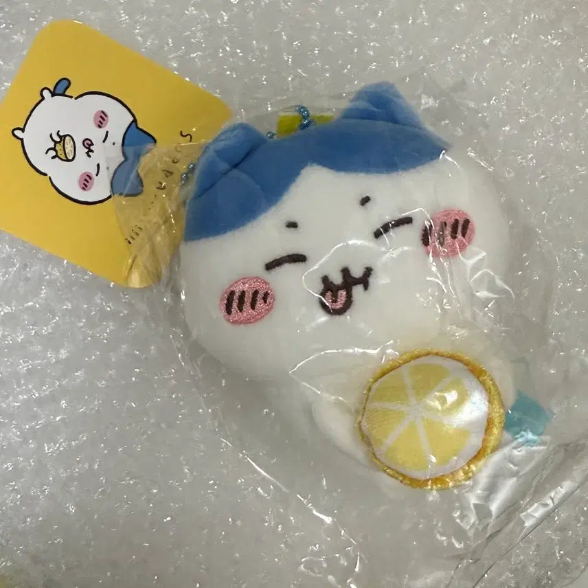 [BUNJANG] Chiikawa Suppa Lemon Hachware Mascot (Sealed) / 치이카와 suppa 레몬 하치와레 마스코트(미개봉)