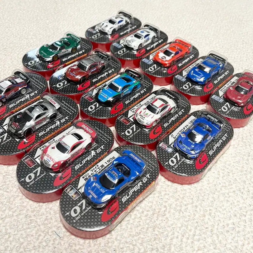 [BUNJANG] EBBRO 2007 SUPER GT Miniature Model Collection (14 Types, Sealed) / (미개봉) 2007 슈퍼 GT 미니어처 모델 컬렉션 14종