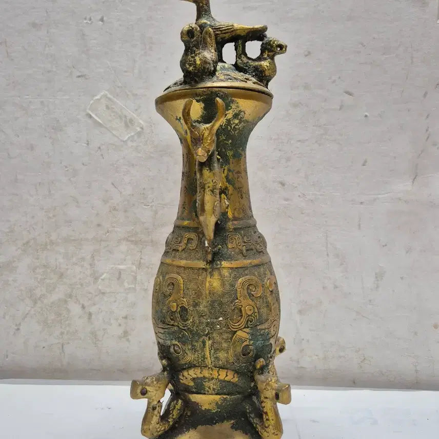 [BUNJANG] Antique Bronze Interior Decor Item (No. 200) / [도자기공주골동품] 연대감 있어보이는 동 (200번) 인테리어소품+++ (당)