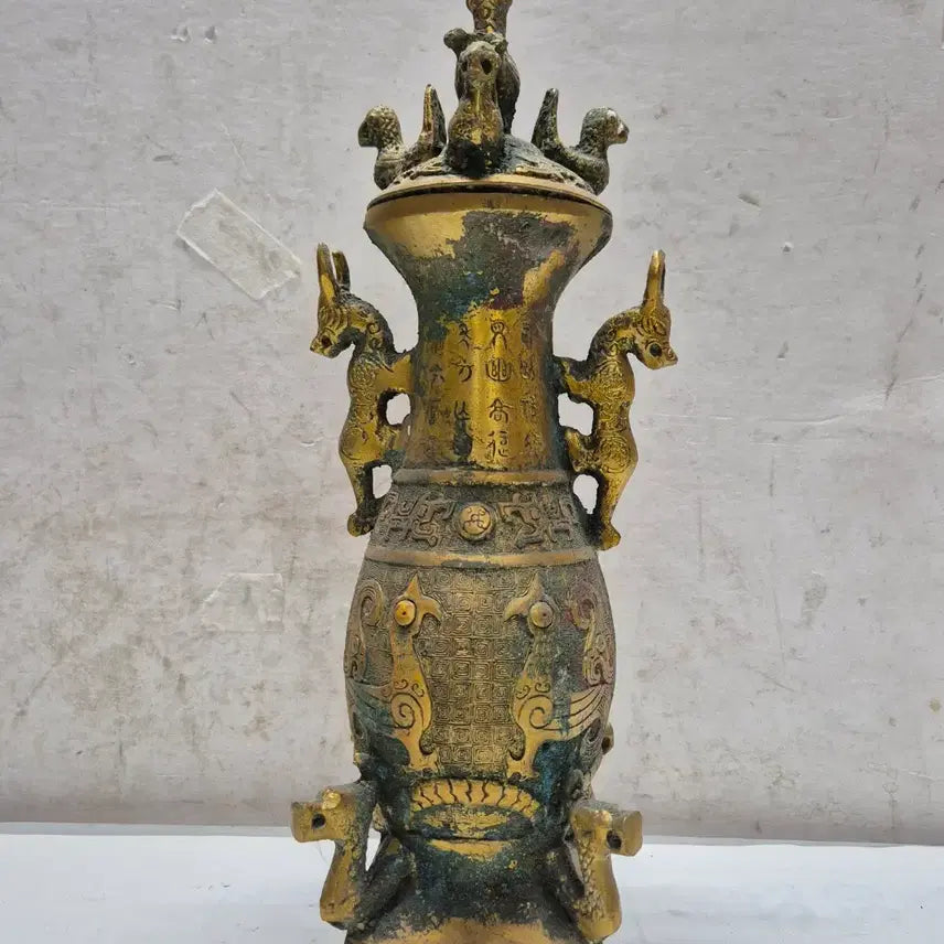 [BUNJANG] Antique Bronze Interior Decor Item (No. 200) / [도자기공주골동품] 연대감 있어보이는 동 (200번) 인테리어소품+++ (당)