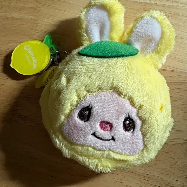 [BUNJANG] Lemon Monchhichi Chimutan Face Pouch / 레몬 몬치치 치무탄 얼굴 파우치