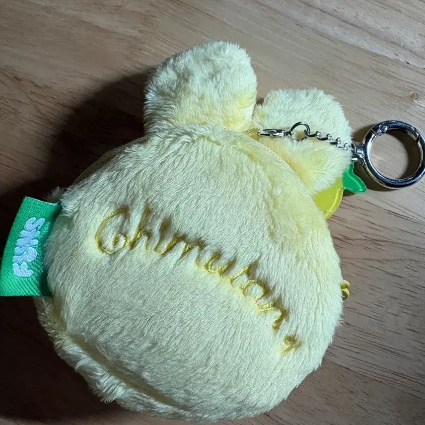 [BUNJANG] Lemon Monchhichi Chimutan Face Pouch / 레몬 몬치치 치무탄 얼굴 파우치