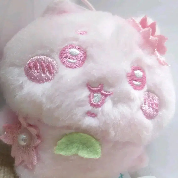 [BUNJANG] Sakura Chikawa Plush Keychain / 벚꽃 치이카와 인형 키링