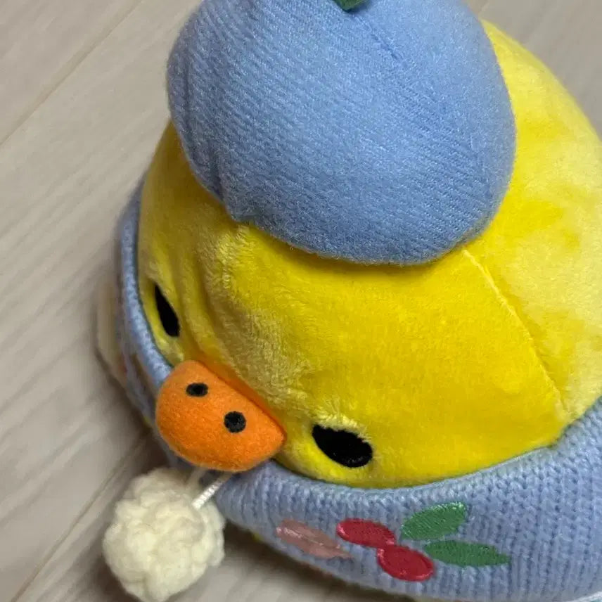 [BUNJANG] Rilakkuma Kiiroitori Chick Winter Poncho Doll / 리락쿠마 키이로토리 병아리 겨울 판초 인형