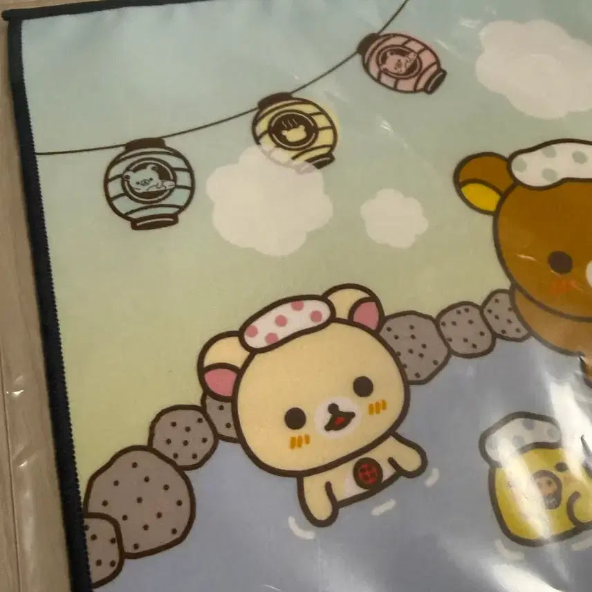 [BUNJANG] Rilakkuma Ryokan Hot Spring Limited Edition Towel / 리락쿠마 수건 료칸 온천 한정 굿즈