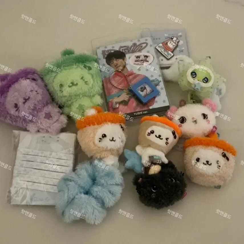 [BUNJANG] NCT WISH MD Bundle Set (Includes Bubble Nyan Scrunchie) / 엔시티위시 굿즈 엠디 일괄 양도 (버블냥 스크런치 포함