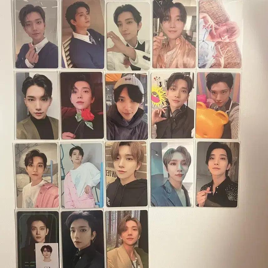 [BUNJANG] Seventeen Joshua Photocard Bundle Set / 세븐틴 조슈아 18장 포카 일괄판매