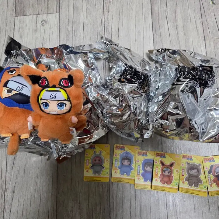 [BUNJANG] Naruto Shippuden EAKI Nabubu 6-Figure Set / 나루토 탑토이 EAKI 나부부 6종 일괄