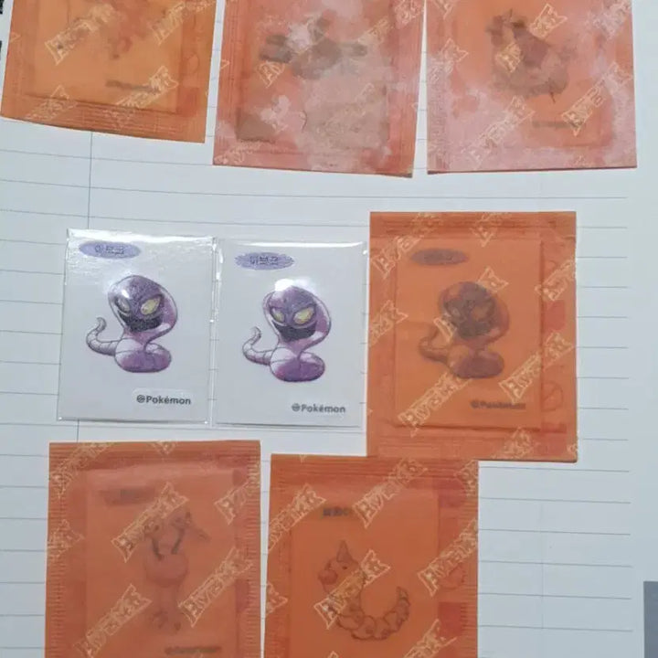 [BUNJANG] Pokemon Sticky Stickers / 포켓몬띠부씰 아트윅 판매