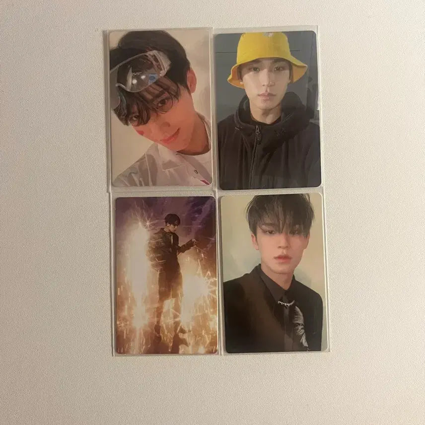 [BUNJANG] Seventeen Mingyu Photocard Bundle Set / 세븐틴 민규 4장 포카 일괄판매