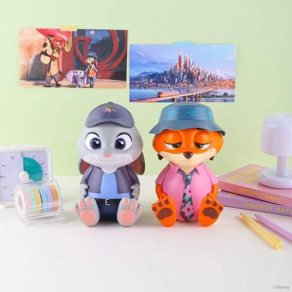 [BUNJANG] Megabox Zootopia Coin Bank Judy &amp; Nick Set / 메가박스 주토피아 코인뱅크 주디 닉 세트