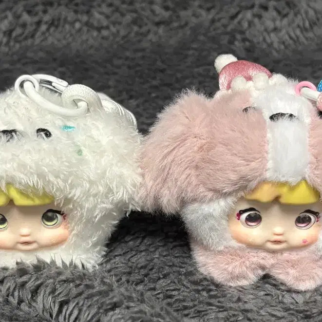 [BUNJANG] Nomi Puppy Plush Toy Keychain Set / 노미 강아지 인형