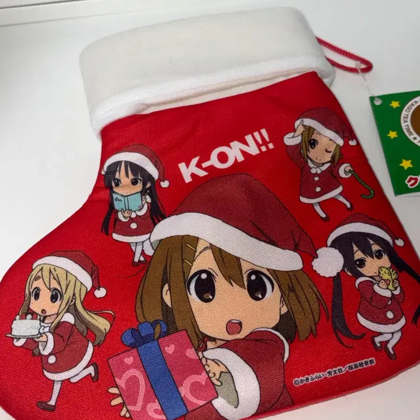 [BUNJANG] K-On! Christmas Socks Figure / 케이온 크리스마스 양말 판매합니다! 고전 미소녀 피규어