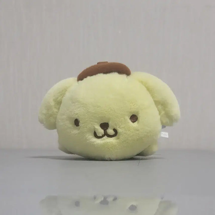 [BUNJANG] Sanrio Pompompurin Lying Plush Keychain Bag Charm / 산리오 폼폼푸린 라잉 인형 키링 가방고리 열쇠고리 뽑기 정품