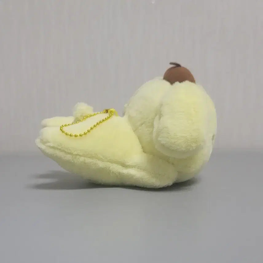 [BUNJANG] Sanrio Pompompurin Lying Plush Keychain Bag Charm / 산리오 폼폼푸린 라잉 인형 키링 가방고리 열쇠고리 뽑기 정품