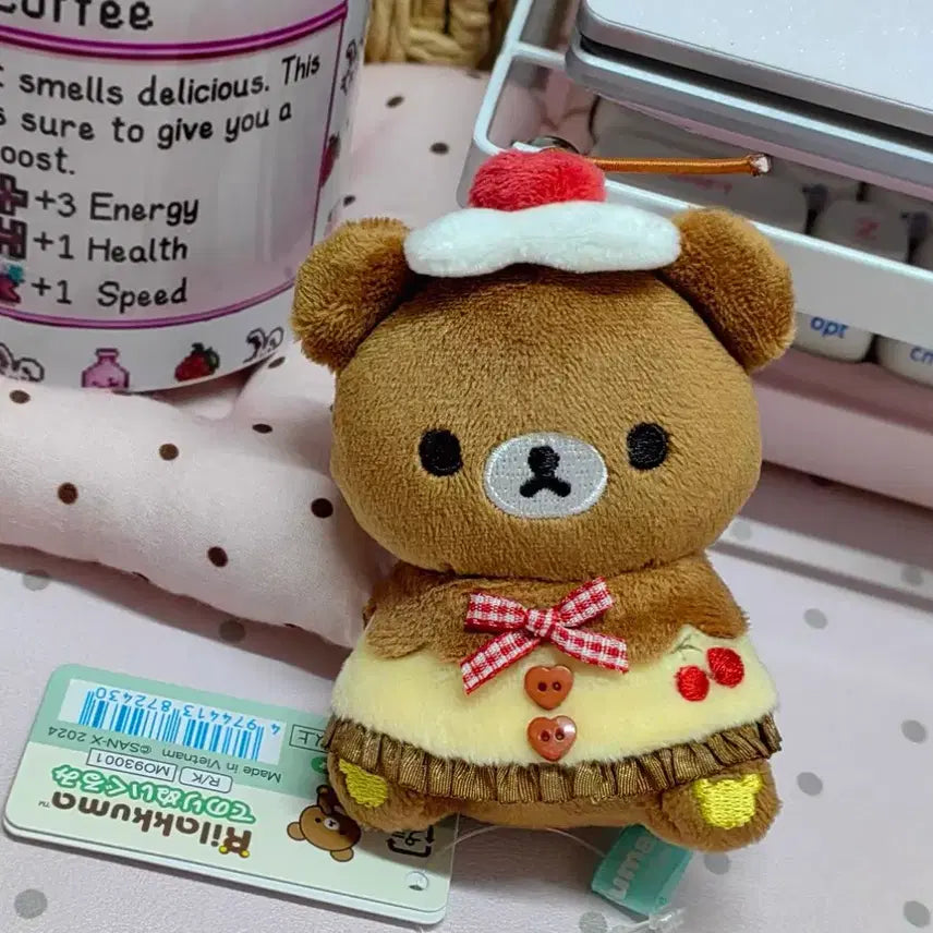 [BUNJANG] 5cm Plushie Outfit, Pudding Cherry Doll Clothes / 5cm 솜깅이 의상, 푸딩 체리 인형 옷