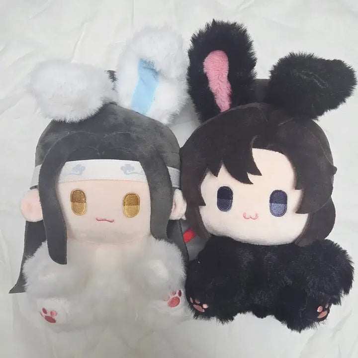 [BUNJANG] Mo Dao Zu Shi Wangxian Rabbit Plush Set / 마도조사 망기무선 토끼인형15cm &amp; 모찌 일괄양도