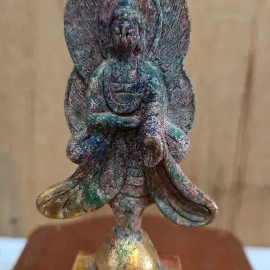 [BUNJANG] Brass Hoshinbul with Gold Dust / 느낌좋은 금분 동 호신불