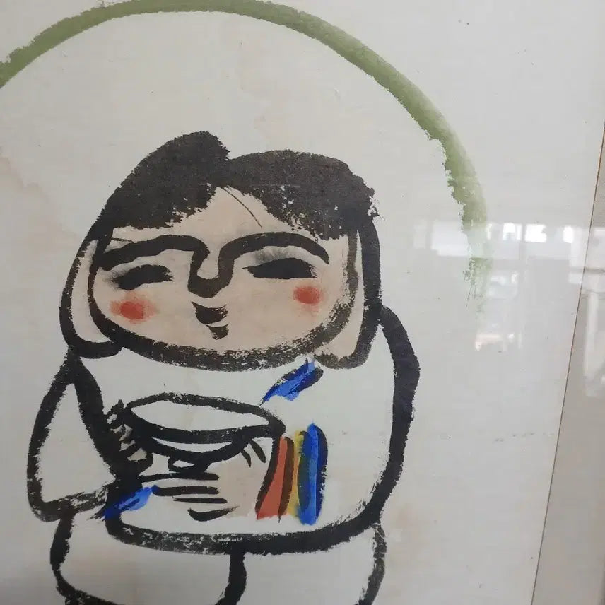 [BUNJANG] Large "Bringing in Luck" Wall Art Frame (80cm) / 45.  80 센치 복들어오는 액자