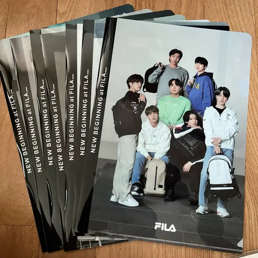 [BUNJANG] BTS Fila L-Folder / 방탄소년단 휠라 L자파일
