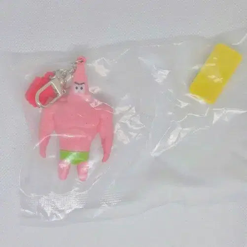 [BUNJANG] SpongeBob SquarePants Muscular Patrick Star &amp; Squidward Tentacles Figure Keychain Set / 스폰지밥 근육빵빵 랜덤 피규어 키링 뚱이, 징징이