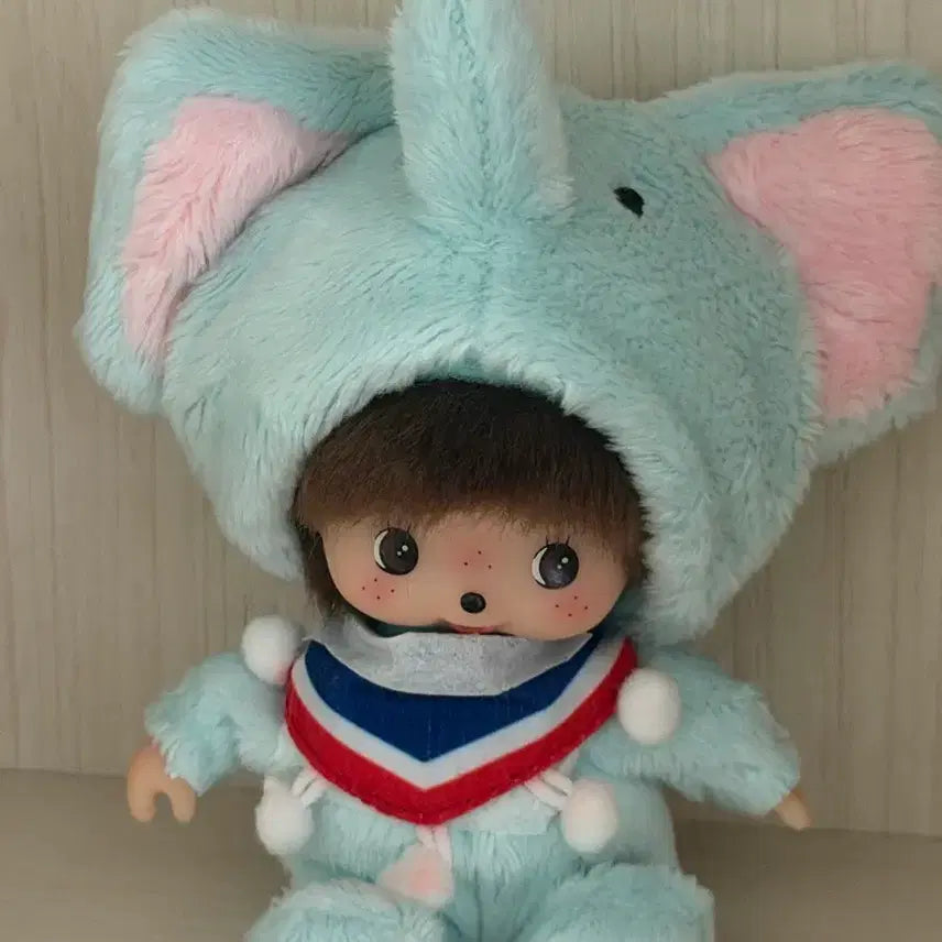 [BUNJANG] Monchhichi Bebichichi Bebechichi Thai Limited Edition Elephant Plush / 몬치치 베비치치 베베치치 태국 한정판 코끼리 인형