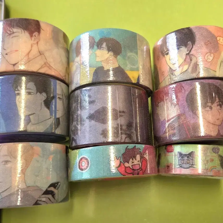 [BUNJANG] BL Webtoon Masking Tape Bundle Set (Official) / 9월 28일까지! bl 마테 마스킹테이프 향마걸 파파 가되방 울인하 귀태 어봄물 시에러 범길요 모펀 투니크 일괄 공식