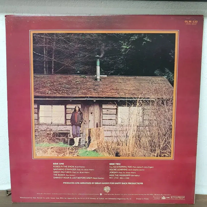 [BUNJANG] Emmylou Harris LP 1980 Oasis / 에밀루해리스 LP 1980 오아시스