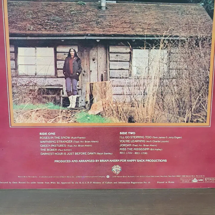 [BUNJANG] Emmylou Harris LP 1980 Oasis / 에밀루해리스 LP 1980 오아시스