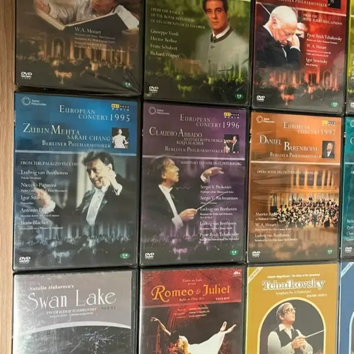 [BUNJANG] Classical Performance DVD Bundle Set (New) / 다양한 클래식 새상품 DVD 모음 일괄판매