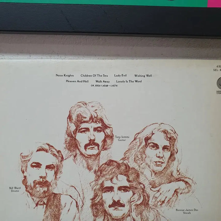 [BUNJANG] Black Sabbath Heaven &amp; Hell 1983 Sung Eum LP / 블랙 사바스 헤븐 앤 헬 LP 1983 성음