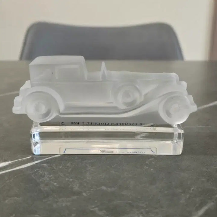 [BUNJANG] 1930 Duesenberg Model J Crystal Paperweight / 1930 듀센버그 모델 J 크리스탈 클래식카