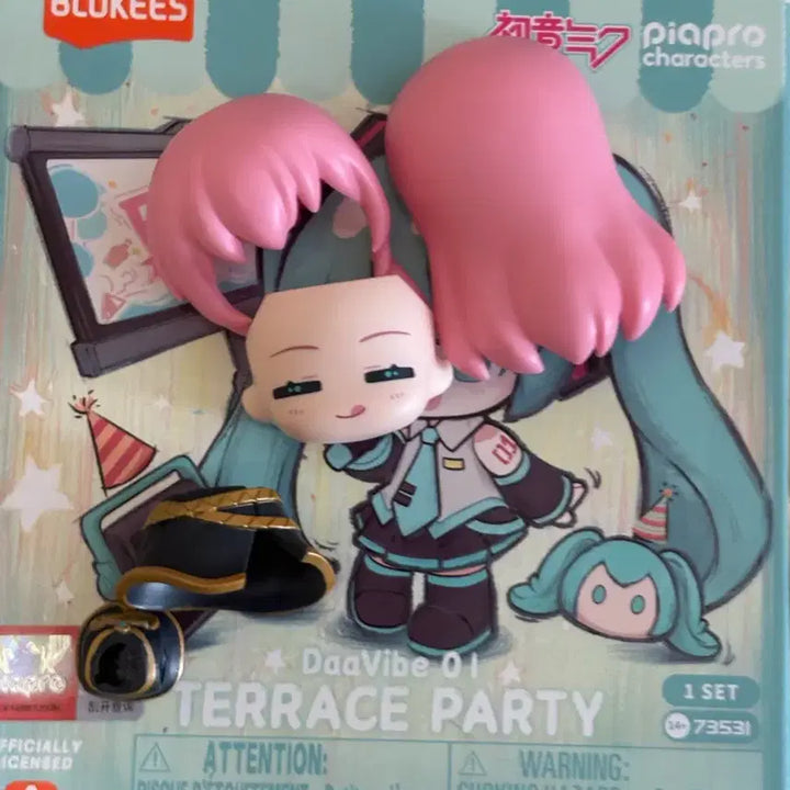 [BUNJANG] Bloque Terrace Party Vocaloid Figure Luka / 블로키 테라스파티 보컬로이드 피규어 루카