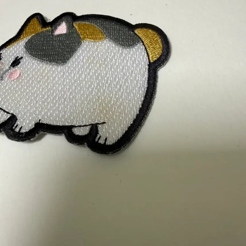 [BUNJANG] Final Fantasy XIV Fat Cat Embroidered Patch / 파판14 뚱냥이 자수 패치 와펜