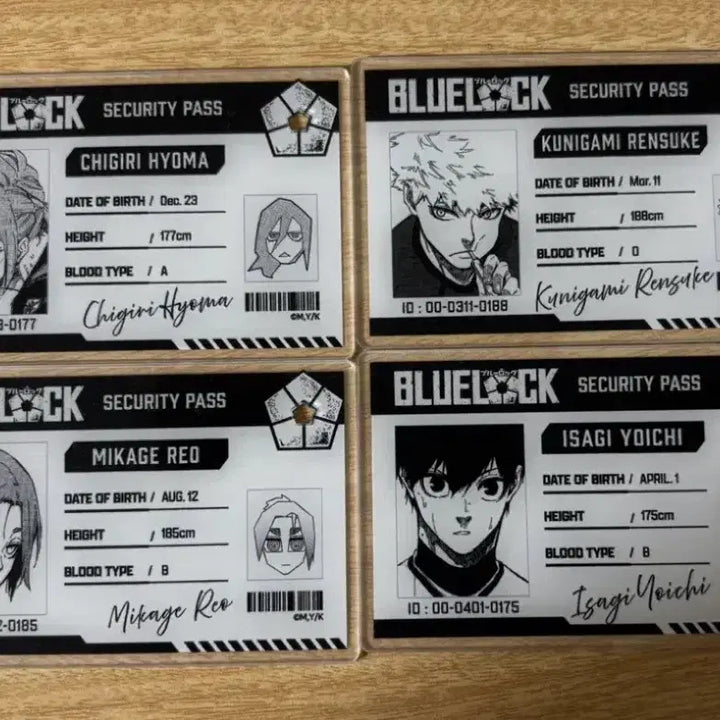 [BUNJANG] Blue Lock Exhibition ID Card Leo / 블루록 원화전 ID 카드 레오 양도